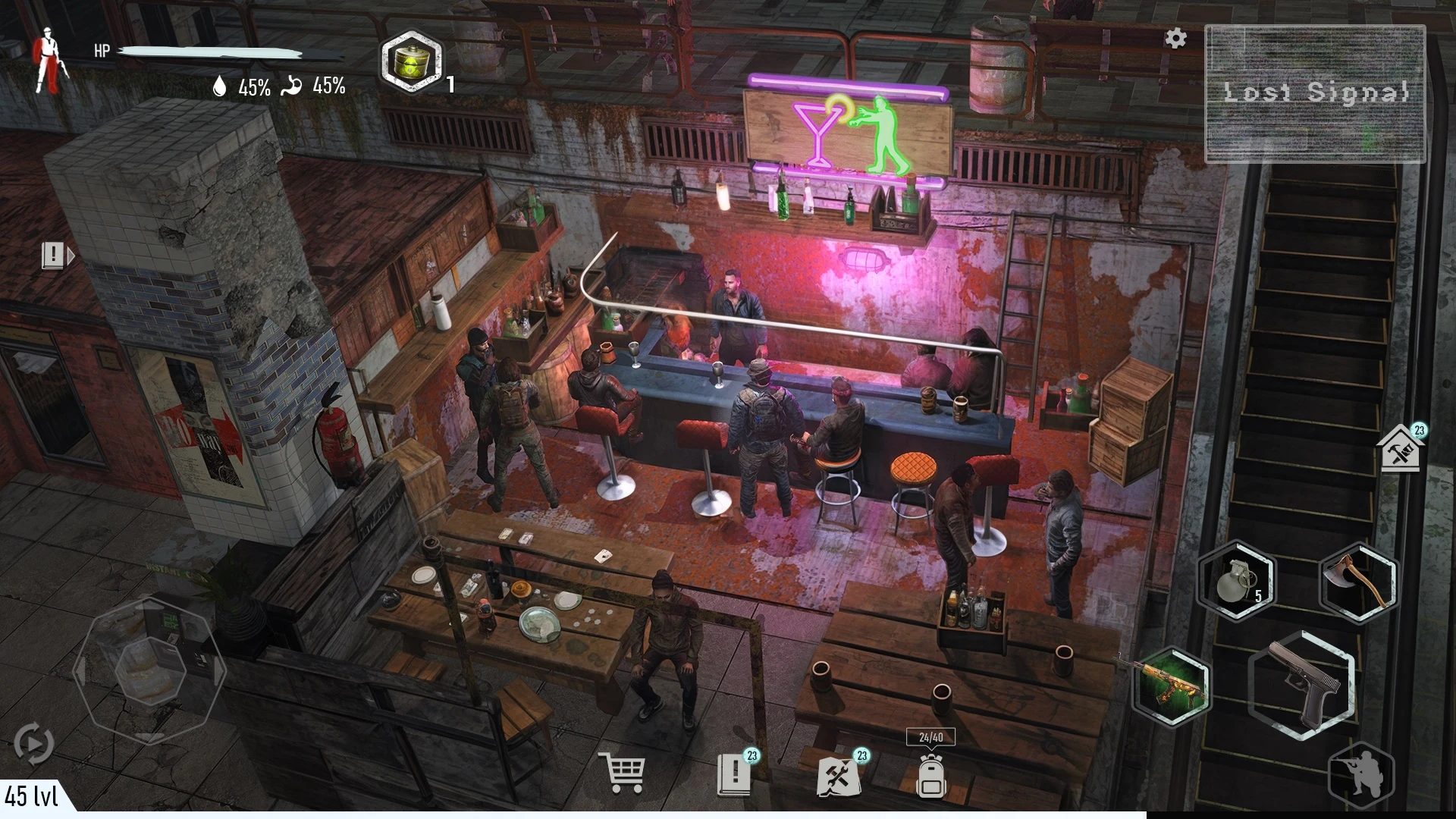 Metro 2055 - survival rpg screenshot
